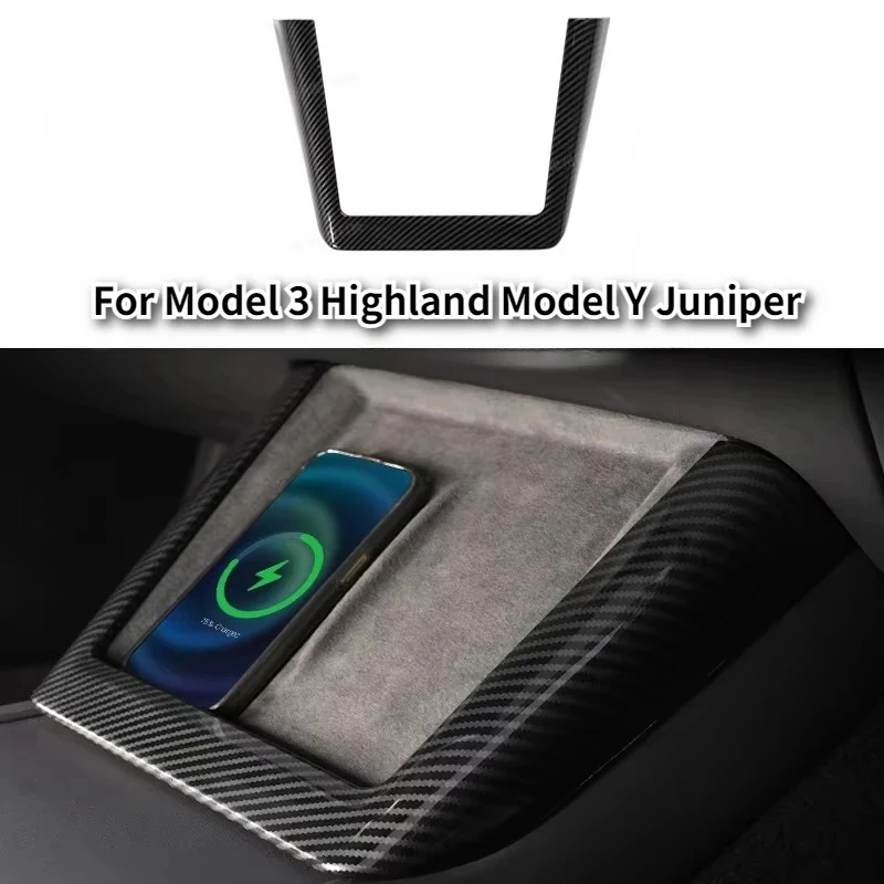 For Tesla Model 3 Highland Model Y Juniper 2025 Wireless Charging U-shaped Edge Wrapping Decorative Protective Cover Accessories
For Tesla Model 3 Highland Model Y Juniper 2025 Wireless Charging U-shaped Edge Wrapping Decorative Protective Cover Accessories
