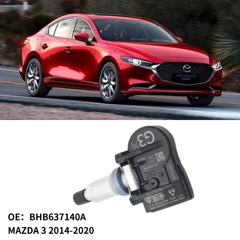 For Mazda CX-5 MX-5 MIATA OEM BHB637140A BHB637140 Brand New Best Quality 1/4pcs TPMS Tyre Tire Pressure Sensor BHB637140A
For Mazda CX-5 MX-5 MIATA OEM BHB637140A BHB637140 Brand New Best Quality 1/4pcs TPMS Tyre Tire Pressure Sensor BHB637140A