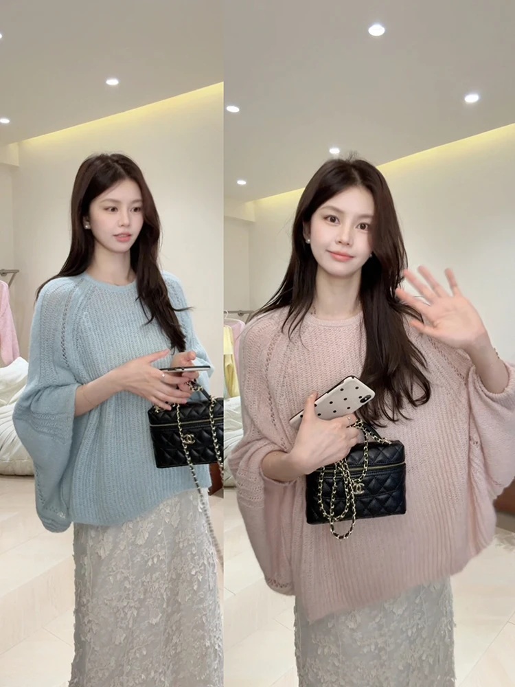 Design Sensation Batwing Sve on Sweater Casual Loose Fit Online Exclusive Fem Faion Warmth Thermal Long Sve Top
Design Sensation Batwing Sve on Sweater Casual Loose Fit Online Exclusive Fem Faion Warmth Thermal Long Sve Top