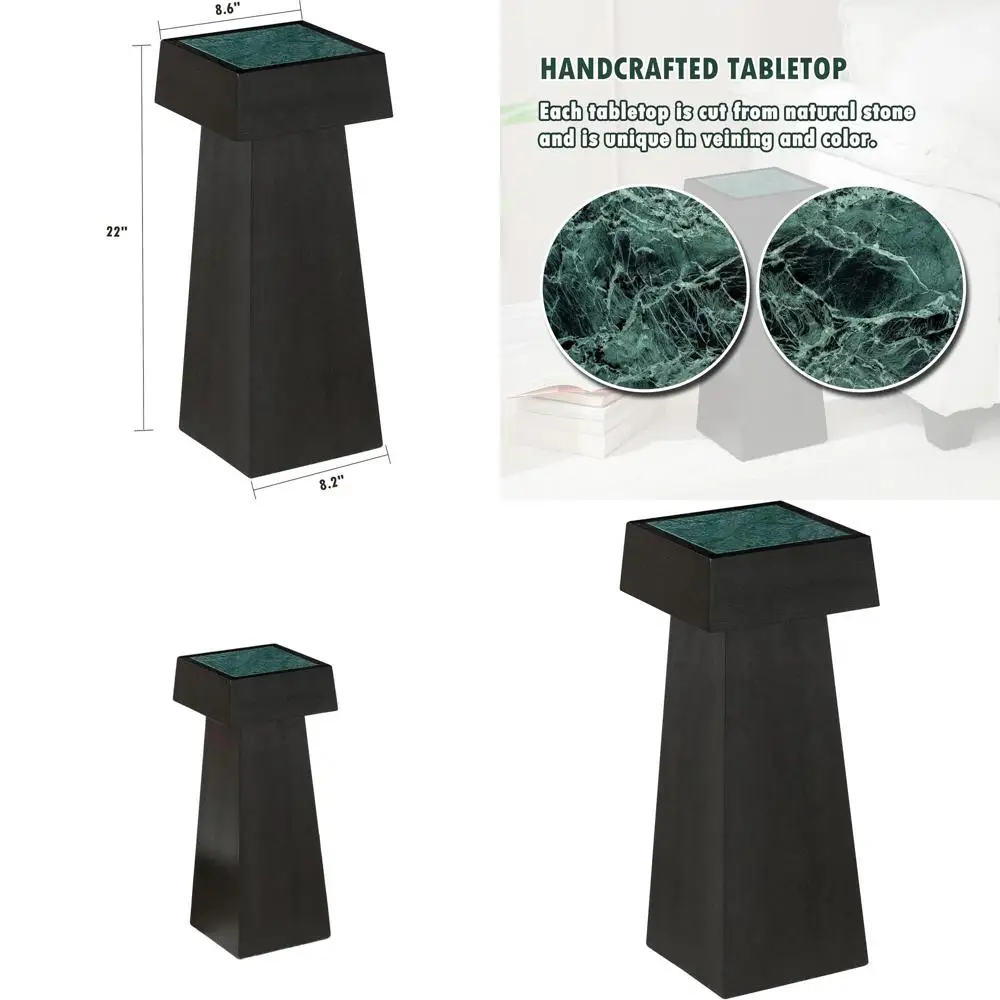 Квадратный приставной столик с черной мраморной столешницей, компактная подставка для напитков для гостиной и офиса
Квадратный приставной столик с черной мраморной столешницей, компактная подставка для напитков для гостиной и офиса