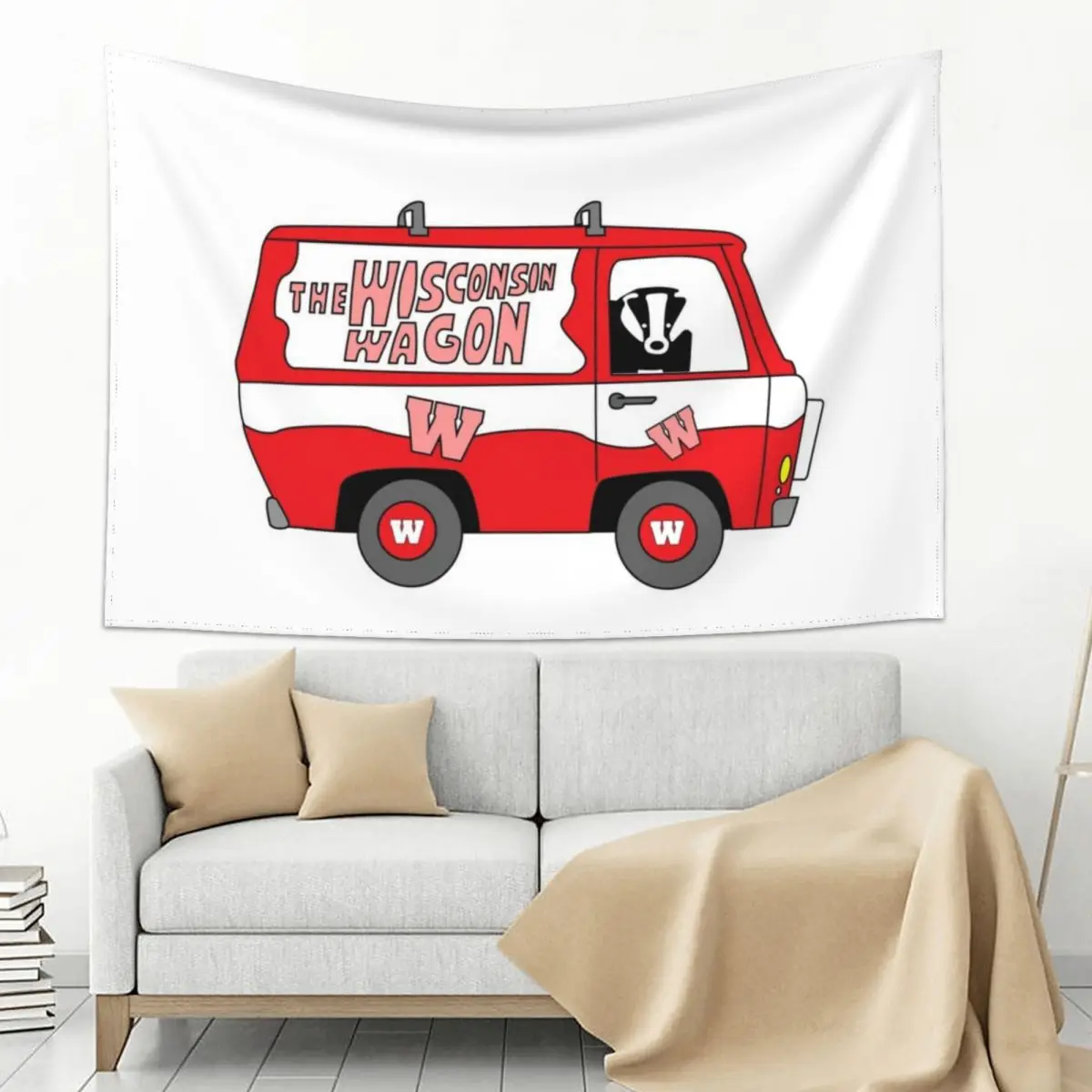 The Wisconsin Wagon Tapestry House Decoration Wall Decoration Cute Decor Decorative Paintings Tapestry
The Wisconsin Wagon Tapestry House Decoration Wall Decoration Cute Decor Decorative Paintings Tapestry