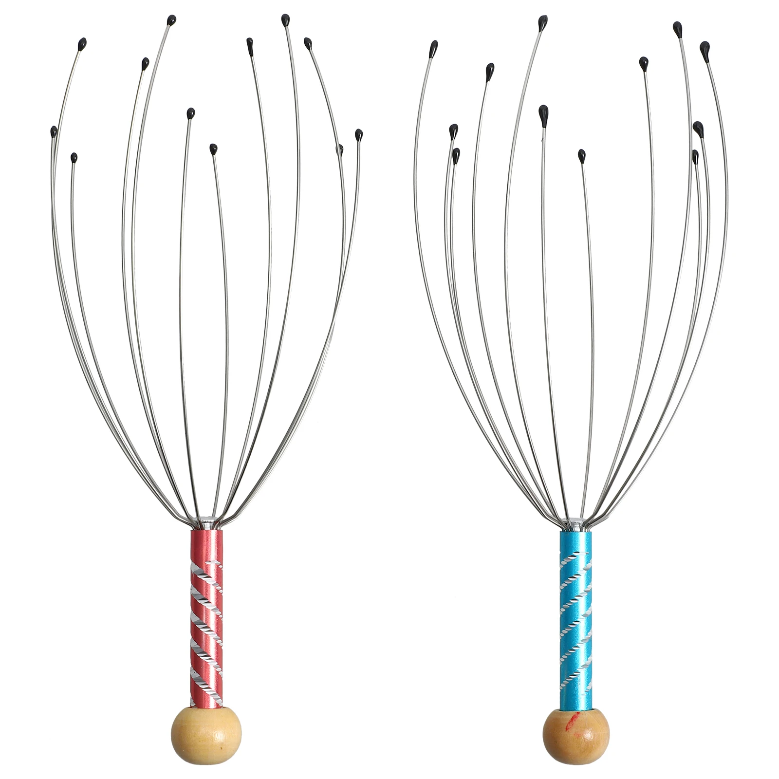 2 Pcs Head Massager Scalp Handheld Whole Body Scratcher Tool Claw Headache Octopus
2 Pcs Head Massager Scalp Handheld Whole Body Scratcher Tool Claw Headache Octopus