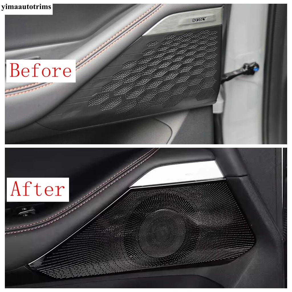 For Changan UNI-K UNIK 2021 - 2024 Car Side Door Audio Speaker Sound Horn Frame Cover Trim Stainless Steel Interior Accessories
For Changan UNI-K UNIK 2021 - 2024 Car Side Door Audio Speaker Sound Horn Frame Cover Trim Stainless Steel Interior Accessories