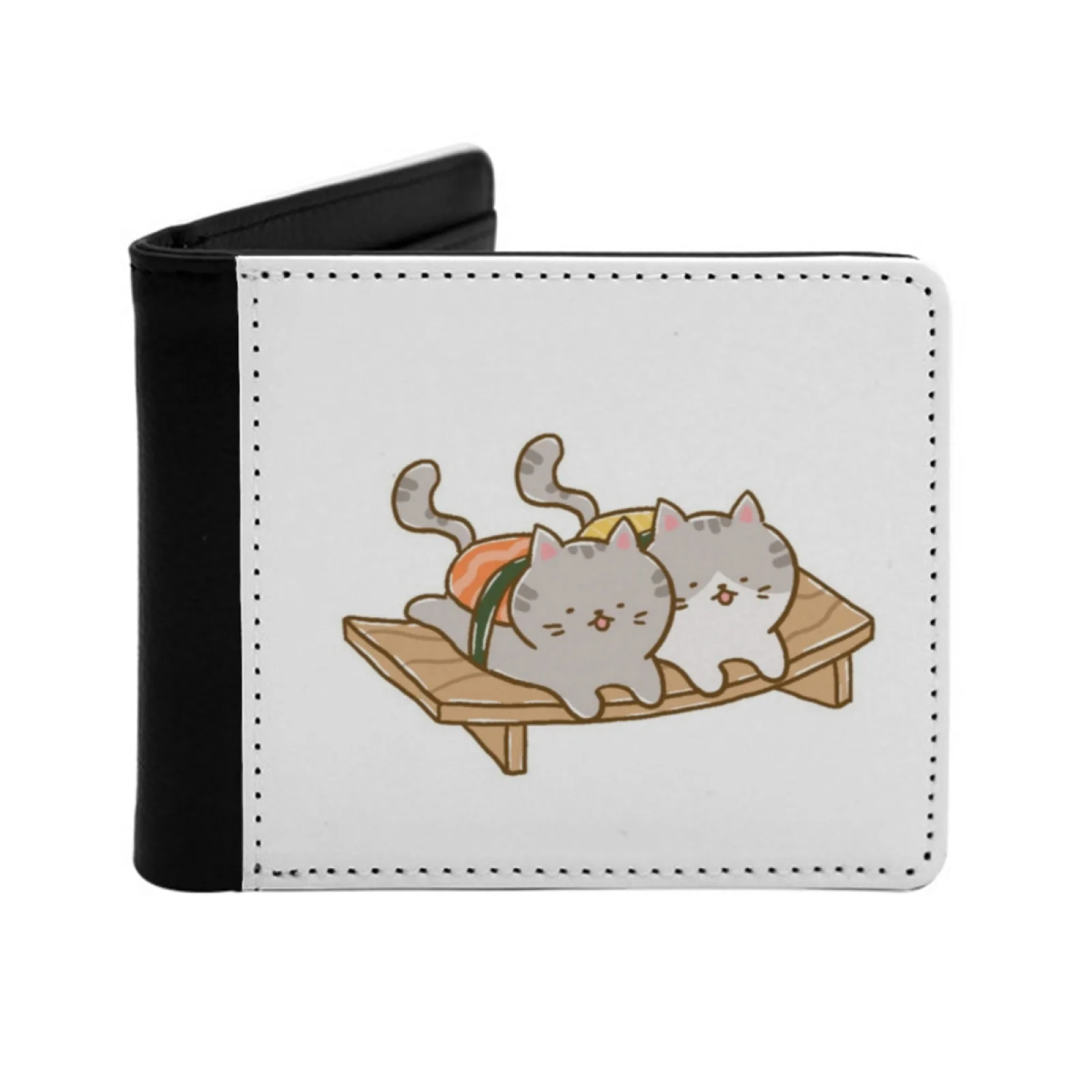 Meow Sushi Personalized Men's Leather Wallet Card Money Bag Pu Leather Wallet Instagram Art Cute Drawing Cat Drawing Cat Using
Meow Sushi Personalized Men's Leather Wallet Card Money Bag Pu Leather Wallet Instagram Art Cute Drawing Cat Drawing Cat Using