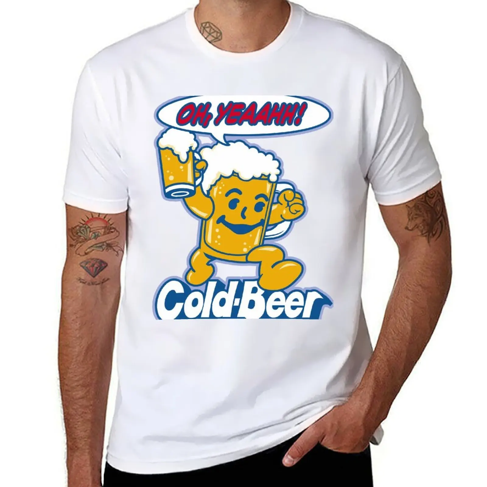 Cold Beer Oh Yeah! T-Shirt printed t shirts for man man t shirts for men T-Shirt
Cold Beer Oh Yeah! T-Shirt printed t shirts for man man t shirts for men T-Shirt