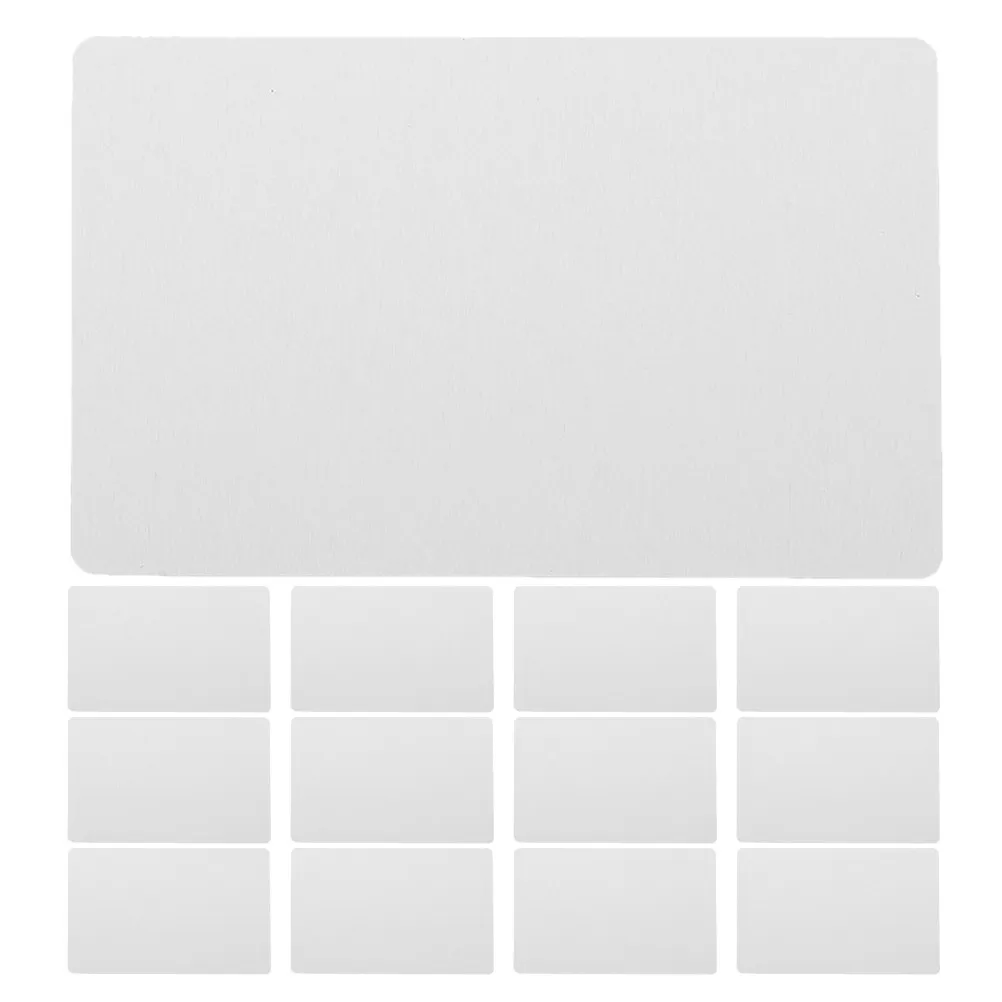 50Pcs Stainless Steel Blank Business Cards Sublimation Printable Metal Name Cards DIY Engraving Professional Ultra Thin Sleek
50Pcs Stainless Steel Blank Business Cards Sublimation Printable Metal Name Cards DIY Engraving Professional Ultra Thin Sleek