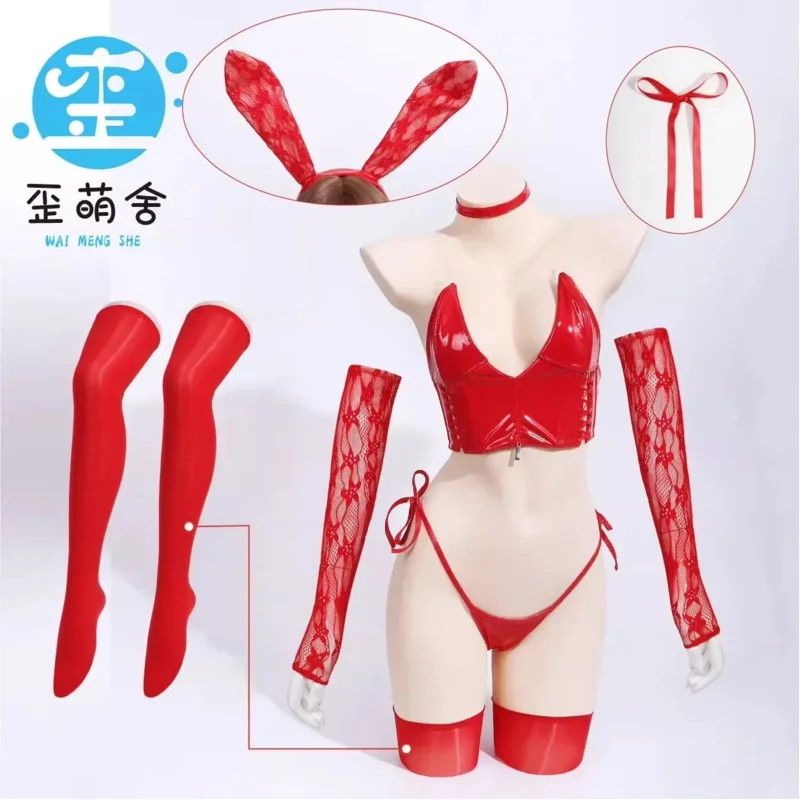 Game Azur Lane Costume L2D IJN Swimsuit Cosplay Red Bikini Set Taihou Bunny Suit Summer Swimwearc;8,k'5;h.
Game Azur Lane Costume L2D IJN Swimsuit Cosplay Red Bikini Set Taihou Bunny Suit Summer Swimwearc;8,k'5;h.