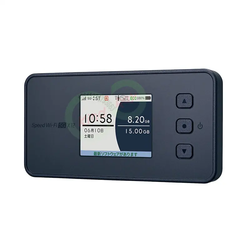98 NEW NEC Speed Wi-Fi 5G X12 Wireless Portable WiFi6 Support 5G SA/NSA Bluetooth 5.1
98 NEW NEC Speed Wi-Fi 5G X12 Wireless Portable WiFi6 Support 5G SA/NSA Bluetooth 5.1