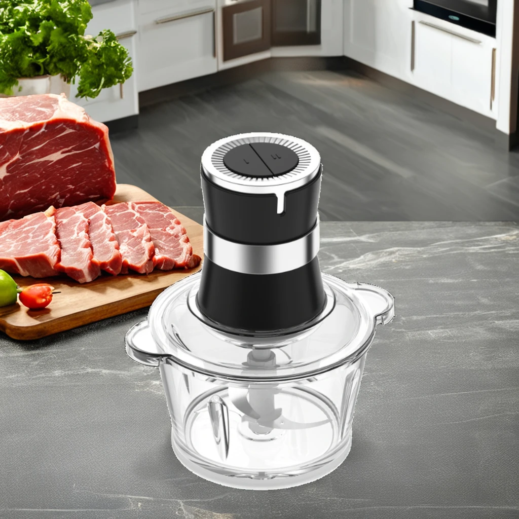 New modelTwo-Speed Multifunctional Stainless Steel Meat Grinder AC Rose Gold Housing 2.1-3L Capacity Class A+ Energy Efficiency
New modelTwo-Speed Multifunctional Stainless Steel Meat Grinder AC Rose Gold Housing 2.1-3L Capacity Class A+ Energy Efficiency