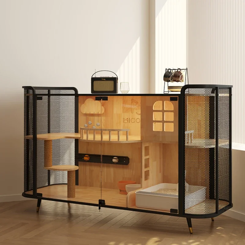 cat villa, people and cats sharing cabinet, luxurious solid wood, large space
cat villa, people and cats sharing cabinet, luxurious solid wood, large space