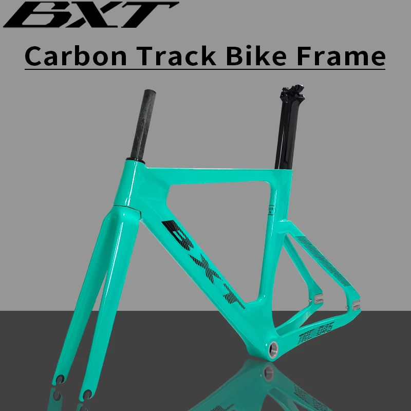 New with Fork seatpost carbon fixed gear BSA track bicycle frame matt/glossy 100*9mm/120*9mm track carbon Frame set
New with Fork seatpost carbon fixed gear BSA track bicycle frame matt/glossy 100*9mm/120*9mm track carbon Frame set