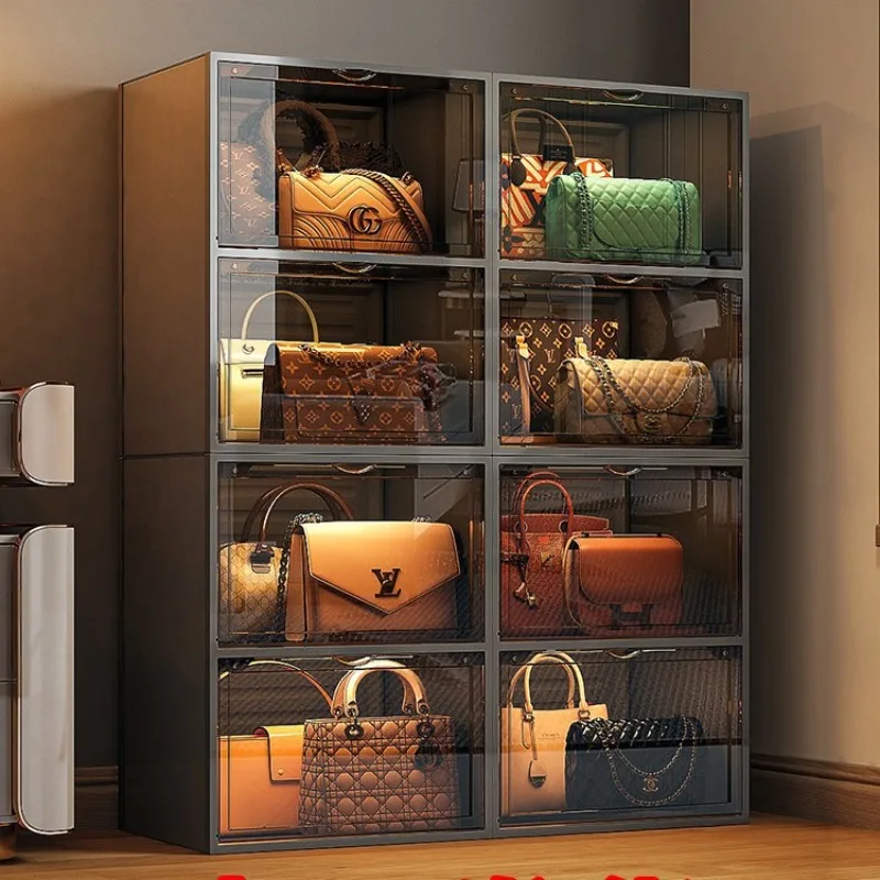 Storage space saving floor display storage cabinet dust box wardrobe small bag
Storage space saving floor display storage cabinet dust box wardrobe small bag