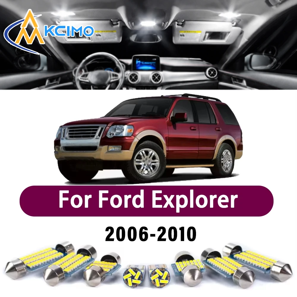 Error Free LED Interior Light Kit for Ford Explorer 2006-2010 Premium Bright Dome Trunk Mirror Reading Lamps Canbus
Error Free LED Interior Light Kit for Ford Explorer 2006-2010 Premium Bright Dome Trunk Mirror Reading Lamps Canbus
