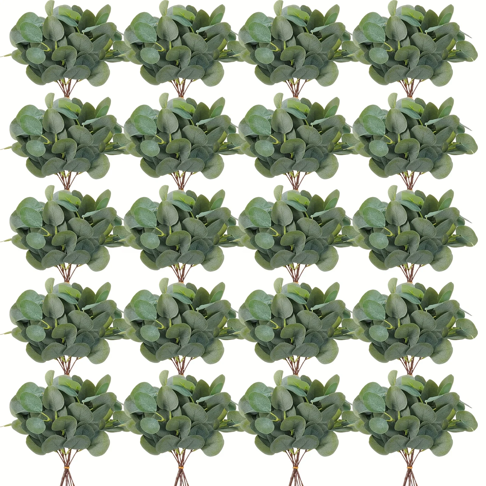 300pcs Artificial Eucalyptus Stems Leaves Bulk 11.8 Inches Tall Silver Dollar Eucalyptus Fake Greenery Stems Faux Plant
300pcs Artificial Eucalyptus Stems Leaves Bulk 11.8 Inches Tall Silver Dollar Eucalyptus Fake Greenery Stems Faux Plant