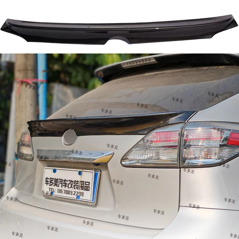 Задний спойлер для Lexus RX270 RX350 2010-2014, диффузор, хвостовое крыло, задний багажник, автозапчасти, вид из углеродного волокна
Задний спойлер для Lexus RX270 RX350 2010-2014, диффузор, хвостовое крыло, задний багажник, автозапчасти, вид из углеродного волокна