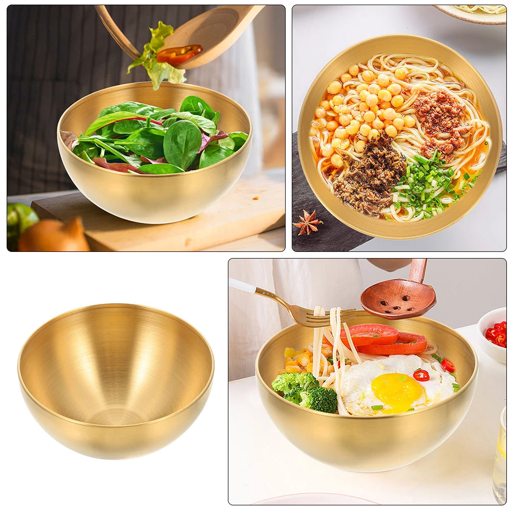 3pcs Stainless Steel Fruit Stackable Lightweight Cereal Noodle Salad Food Kitchen Household Reusable Dishwasher Safe for Rice
3pcs Stainless Steel Fruit Stackable Lightweight Cereal Noodle Salad Food Kitchen Household Reusable Dishwasher Safe for Rice