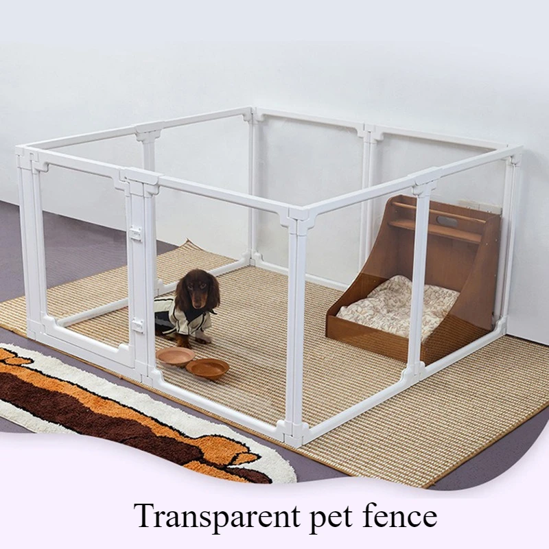 High 70CM Transparent Dog Fence Small Teddy Collision Prevention Dog Fence Gate Panels Indoor Portable Pets Enclosure Cage
High 70CM Transparent Dog Fence Small Teddy Collision Prevention Dog Fence Gate Panels Indoor Portable Pets Enclosure Cage