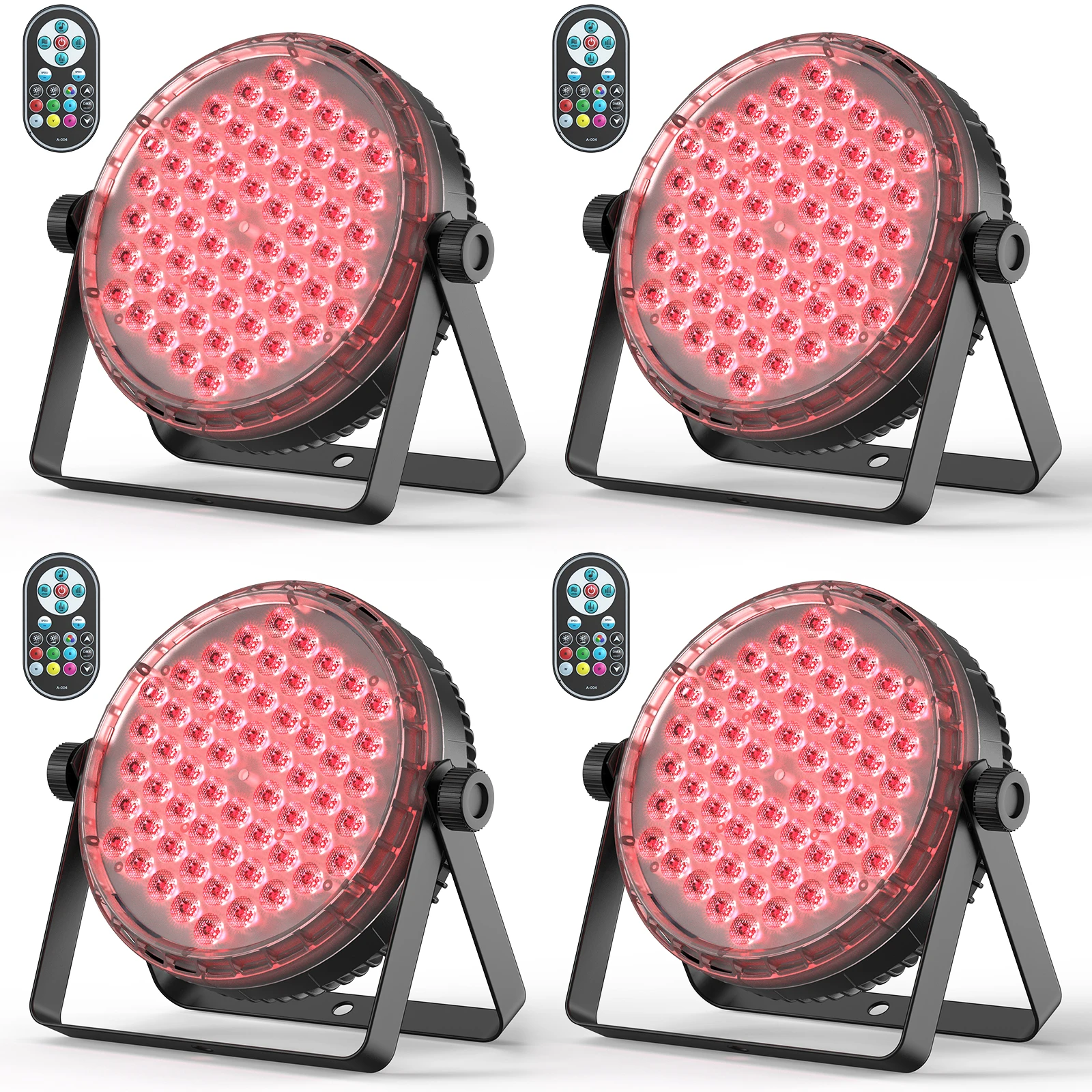 U'King 4PCS 60LEDs Flat Par Light 120W 4IN1 RGBW Светодиодный сценический эффект DMX Пульт дистанционного управления для DJ Disco Party Bar Wedding Show
U'King 4PCS 60LEDs Flat Par Light 120W 4IN1 RGBW Светодиодный сценический эффект DMX Пульт дистанционного управления для DJ Disco Party Bar Wedding Show