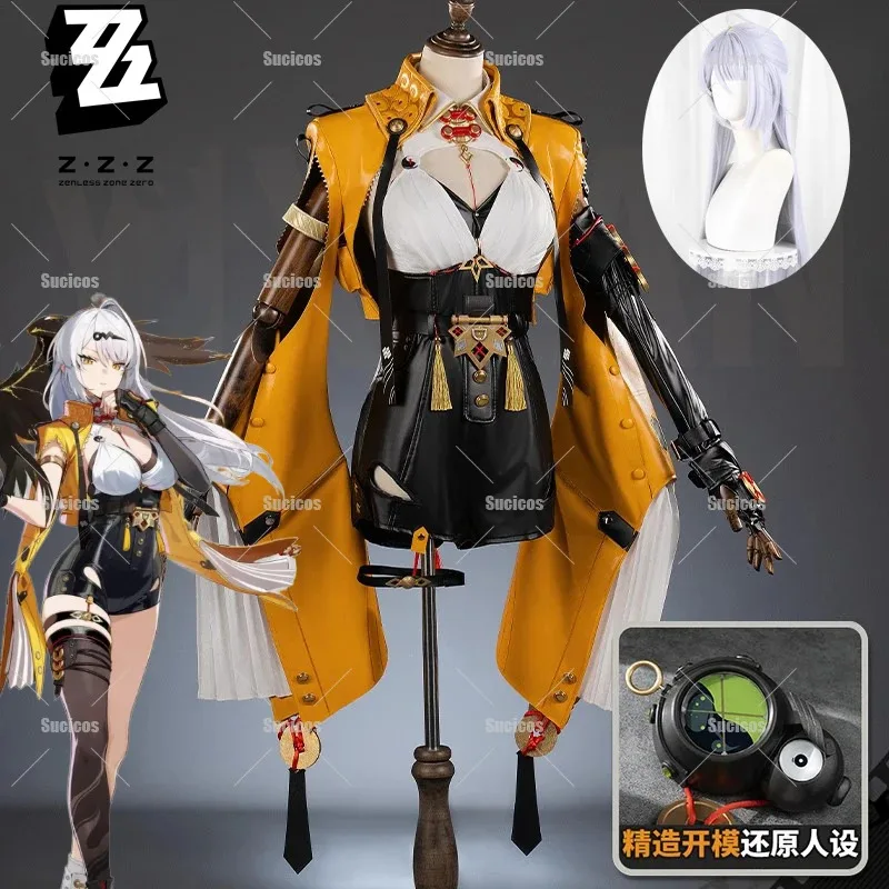 Zenless Zone Zero Yixuan Cosplay Costume Wig Uniform Headwear Rings Yunkui Summit For Women Girls Halloween Role Play Props
Zenless Zone Zero Yixuan Cosplay Costume Wig Uniform Headwear Rings Yunkui Summit For Women Girls Halloween Role Play Props