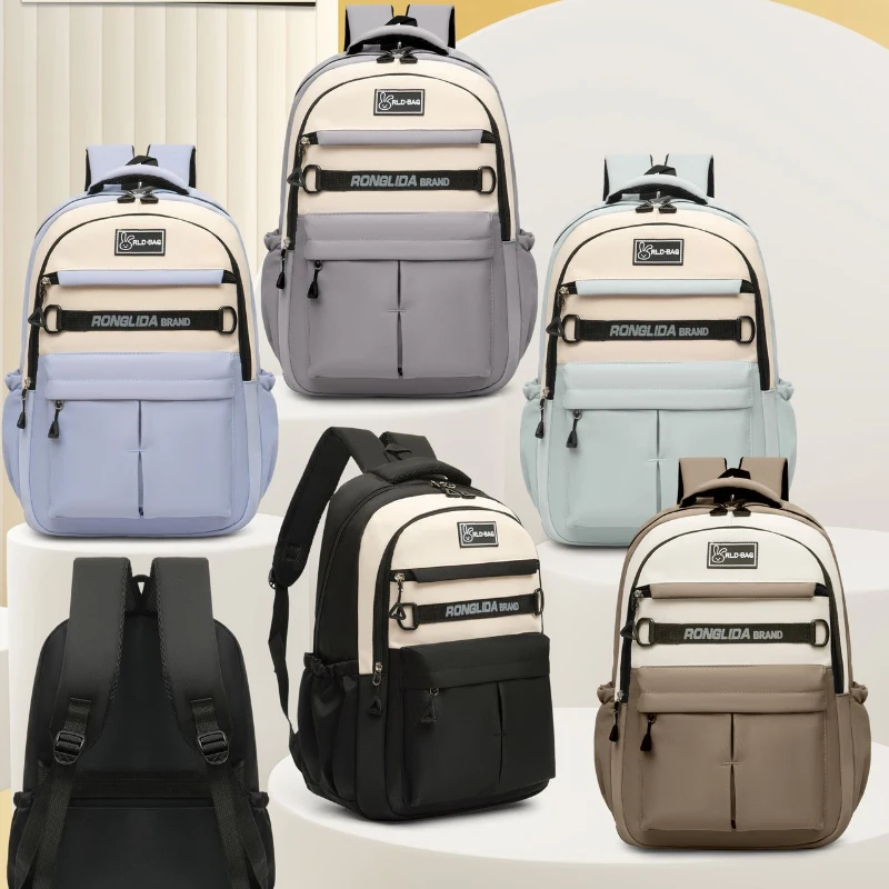 Casual large-capacity backpack Unisex Travel Laptop Bag Simple multifunctional shoulder bag
Casual large-capacity backpack Unisex Travel Laptop Bag Simple multifunctional shoulder bag