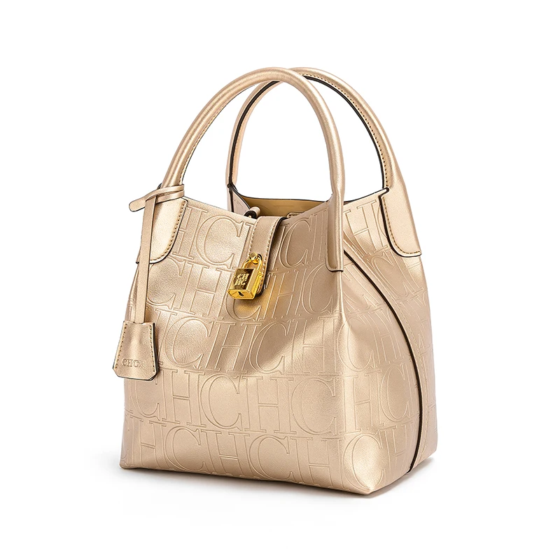 CHCH Women's Bucket Bag New Embossed Wine Red with Detachable Chain Bag Business Tote Bag
CHCH Women's Bucket Bag New Embossed Wine Red with Detachable Chain Bag Business Tote Bag