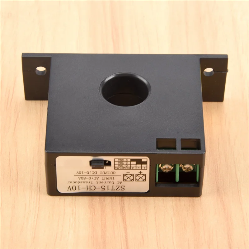 SZT15-CH-10V AC Current Transmitter Current Mutual Inductor AC 0-50A To DC 0-10V-ABIU
SZT15-CH-10V AC Current Transmitter Current Mutual Inductor AC 0-50A To DC 0-10V-ABIU