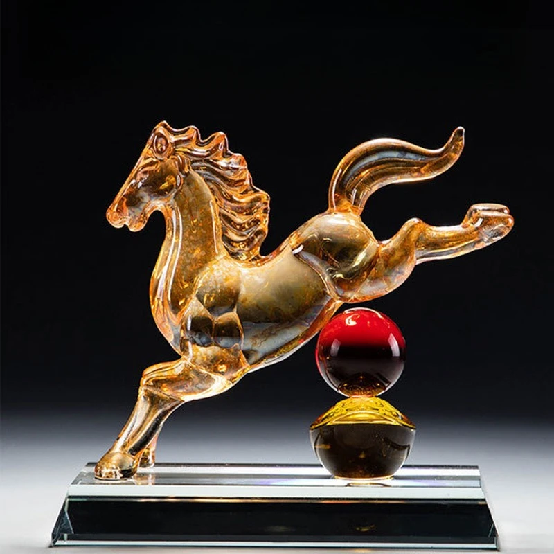 Horse Statues, Handicrafts Made of Crystal Materials, Decorative Animal Statues for Living Rooms, Counters, and Office Desks
Horse Statues, Handicrafts Made of Crystal Materials, Decorative Animal Statues for Living Rooms, Counters, and Office Desks