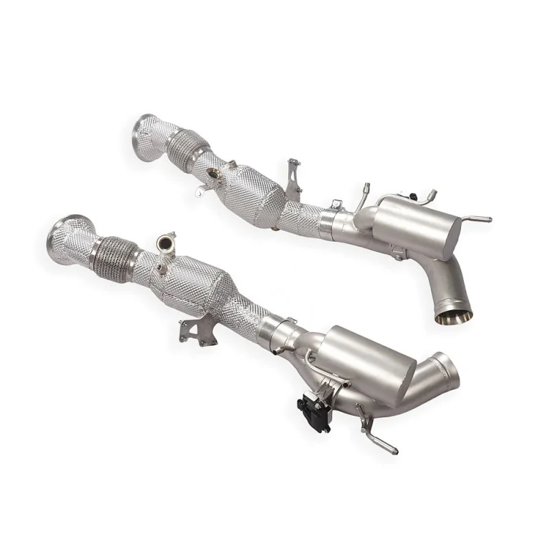 Stainless Sandblasted Valvetronic Exhaust System for Ferrari 296 GTB GTS 3.0T V6 Insulated Downpipe Exhaust Pipes Power Upgrade
Stainless Sandblasted Valvetronic Exhaust System for Ferrari 296 GTB GTS 3.0T V6 Insulated Downpipe Exhaust Pipes Power Upgrade