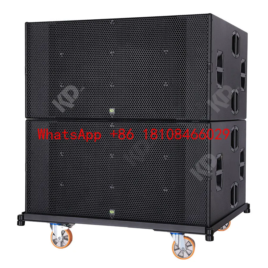 B22L-SUB Dual 18 Inch Subwoofer Professional Line Array Sub for Concert Stage
B22L-SUB Dual 18 Inch Subwoofer Professional Line Array Sub for Concert Stage