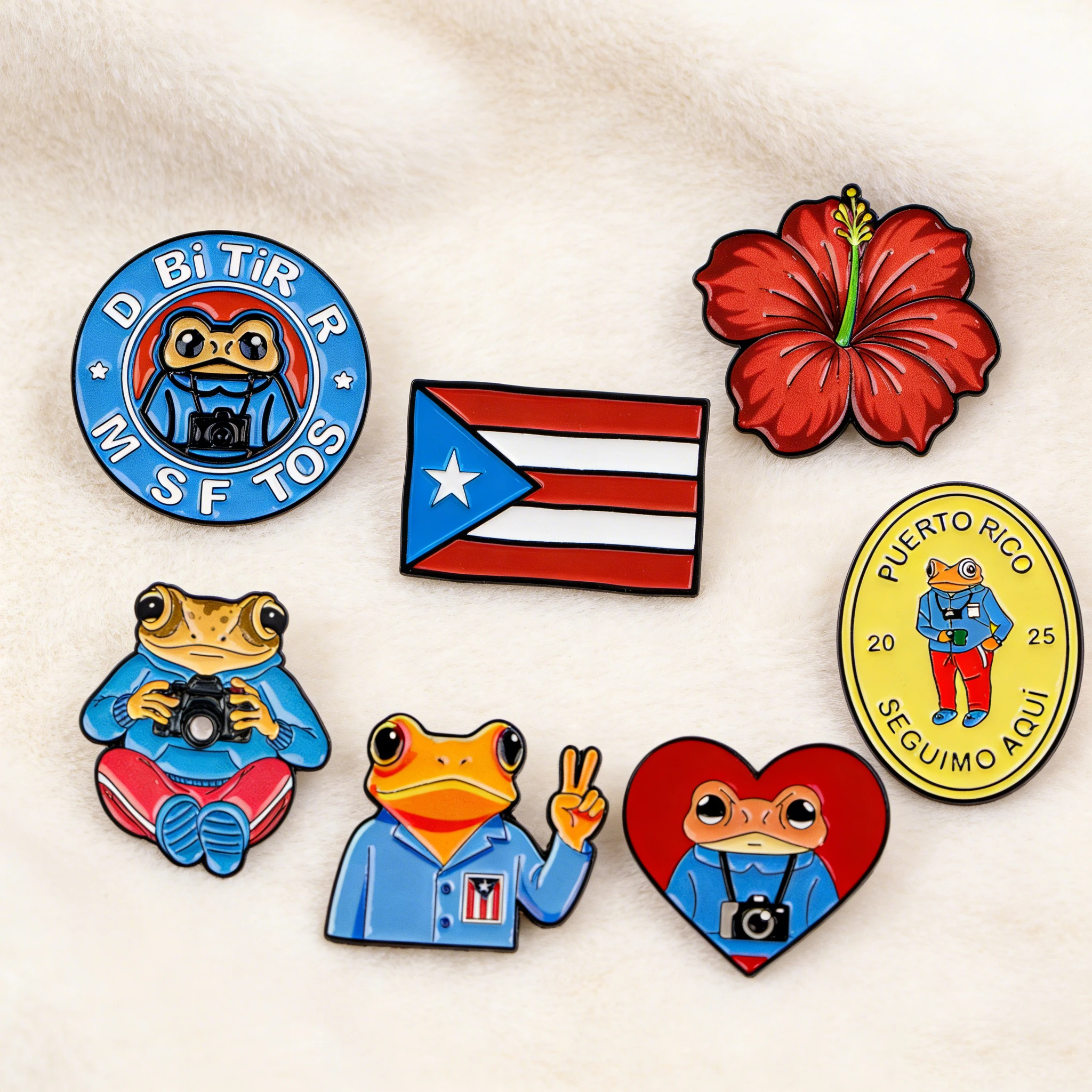 Cartoon Frogs Enamel Pins Lapel Pins for Backpack Women Men Badges Brooch Accessories for Clothes Jewelry Gift
Cartoon Frogs Enamel Pins Lapel Pins for Backpack Women Men Badges Brooch Accessories for Clothes Jewelry Gift