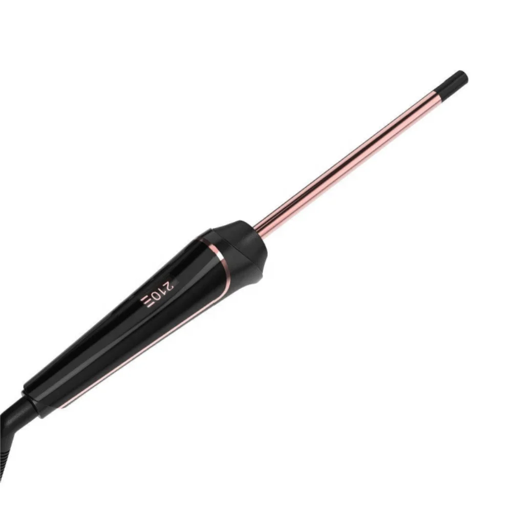 Professional 10mm Ceramic Tourmaline Curl Wand Hair Curler Iron LCD Temperature Display Hotel Salon Household RV
Professional 10mm Ceramic Tourmaline Curl Wand Hair Curler Iron LCD Temperature Display Hotel Salon Household RV