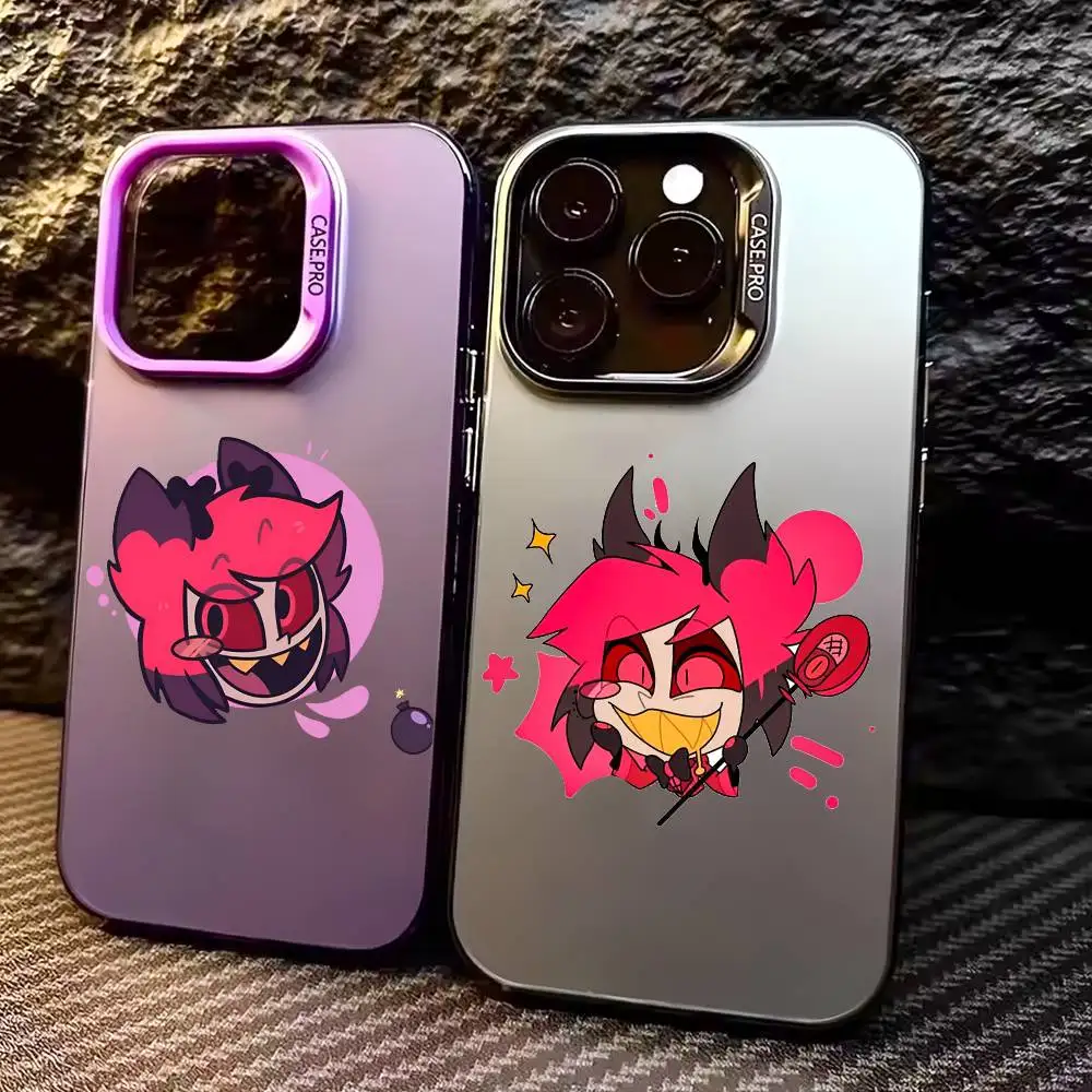 Alastor H-Hazbin H-Hotel Phone Case For iPhone 17, 16,15,14,13,12,11 Plus,Pro Max, Colorful Silver Funda Cover
Alastor H-Hazbin H-Hotel Phone Case For iPhone 17, 16,15,14,13,12,11 Plus,Pro Max, Colorful Silver Funda Cover