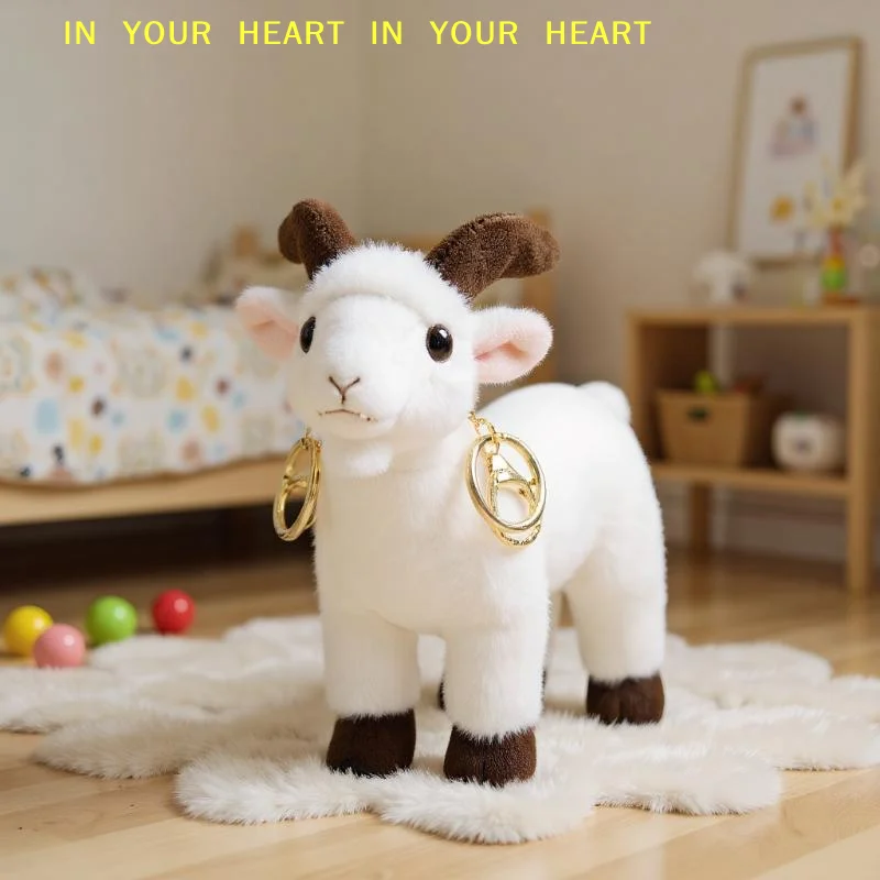【X】1Pcs Soft Stuffed Standing Goat Toy Lifelike Goat Pendant Plush Toys Cute Mini Animal Cool Keyring Bags Decoration
【X】1Pcs Soft Stuffed Standing Goat Toy Lifelike Goat Pendant Plush Toys Cute Mini Animal Cool Keyring Bags Decoration