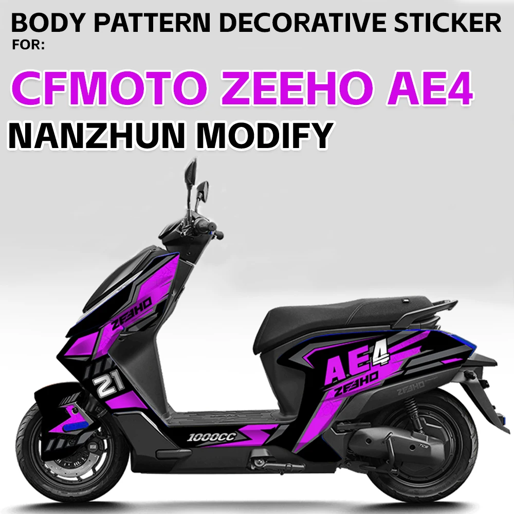 For NEW CFMOTO ZEEHO AE4 SE Max PRO Ev Bike Sticker Graphics kit Sticker Decals Ae4 Zeeho Motorcycle Accessories
For NEW CFMOTO ZEEHO AE4 SE Max PRO Ev Bike Sticker Graphics kit Sticker Decals Ae4 Zeeho Motorcycle Accessories