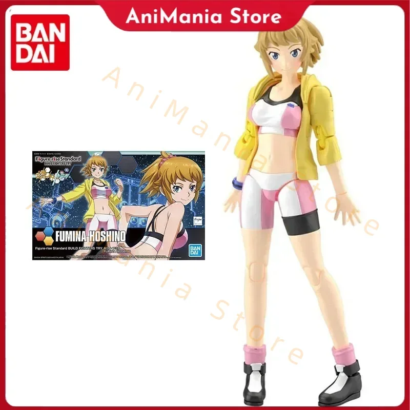 Bandai Gundam Assembled Model Kit HGBF Figure-rise Stabdard Sportswear Fumina Hoshino Genuine Model Action Figures Children Toys 
Bandai Gundam Assembled Model Kit HGBF Figure-rise Stabdard Sportswear Fumina Hoshino Genuine Model Action Figures Children Toys