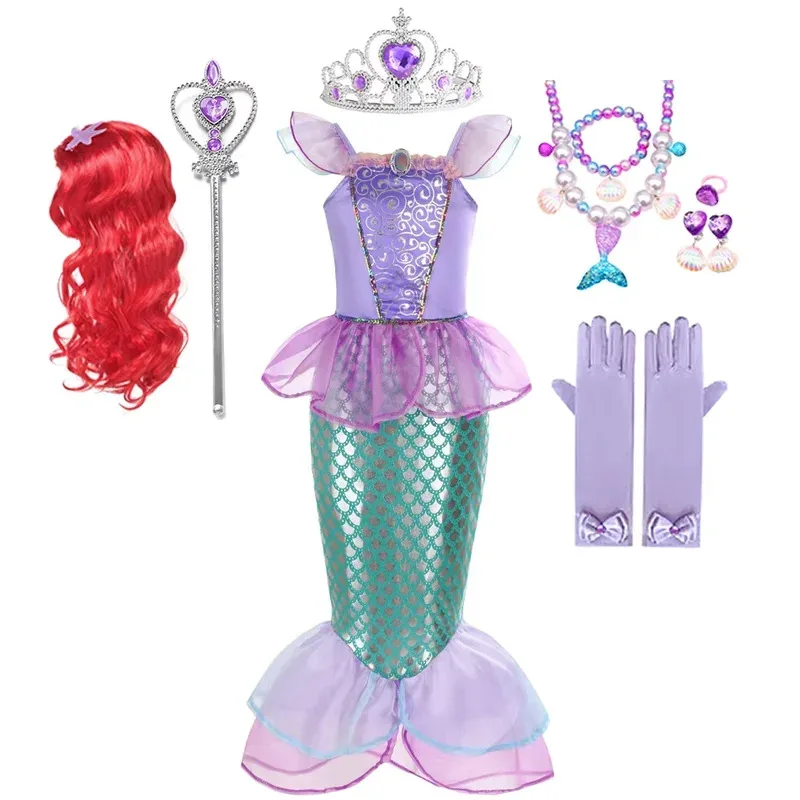Summer Mermaid Girl Dresses Glamor Princess Cosplay Little Mermaid Princess Dress Kids Birthday Carnival Party Princess Costume
Summer Mermaid Girl Dresses Glamor Princess Cosplay Little Mermaid Princess Dress Kids Birthday Carnival Party Princess Costume