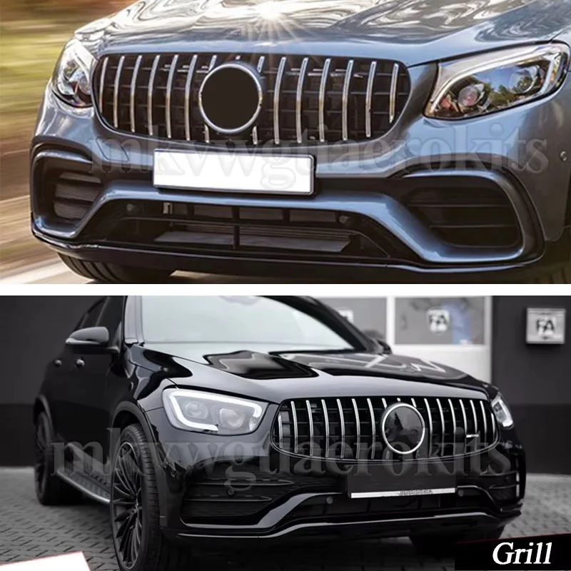 Replace For Mercedes Benz C253/X253 Racing Grills GLC250 GLC300 Base Sport 4-Door 2016-2019 Chrome Black GT R Style Front Grille
Replace For Mercedes Benz C253/X253 Racing Grills GLC250 GLC300 Base Sport 4-Door 2016-2019 Chrome Black GT R Style Front Grille