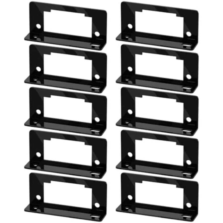 Under Dash Mounting Bracket Compatible with J1962 OBD-II 10-Pack OBD2 Mounting Bracket or Cable Holder Splitter Mount Black
Under Dash Mounting Bracket Compatible with J1962 OBD-II 10-Pack OBD2 Mounting Bracket or Cable Holder Splitter Mount Black