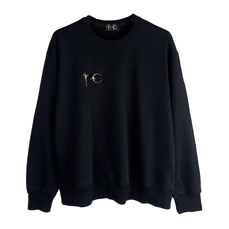 Autumn Winter New Thug Club Long Sleeve T-shirt European American High Street Casual Metal Logo Round Neck Top Men's Clothing
Autumn Winter New Thug Club Long Sleeve T-shirt European American High Street Casual Metal Logo Round Neck Top Men's Clothing