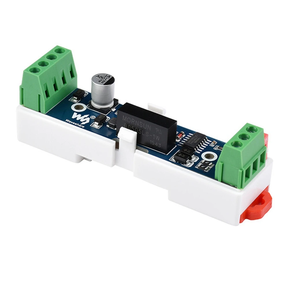 Waveshare Industrial Rail Type RS232 To RS485 Converter 300-115200Bps Active Digital Isolation Wide Voltage
Waveshare Industrial Rail Type RS232 To RS485 Converter 300-115200Bps Active Digital Isolation Wide Voltage