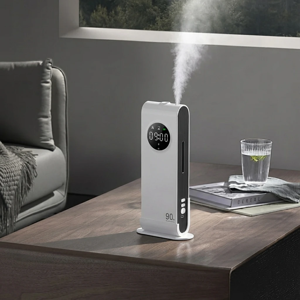 Automatic Sensor Aromatherapy Machine Wall Mounted USB Rechargeable With Clock Function Home Fragrance Deodorant
Automatic Sensor Aromatherapy Machine Wall Mounted USB Rechargeable With Clock Function Home Fragrance Deodorant