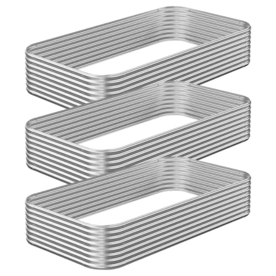 Pack Raised Beds for Gardening, Corrugated Galvanized Steel Raised Garden Bed, Outdoor Metal Above Ground Garden Bed for Vegeta
Pack Raised Beds for Gardening, Corrugated Galvanized Steel Raised Garden Bed, Outdoor Metal Above Ground Garden Bed for Vegeta