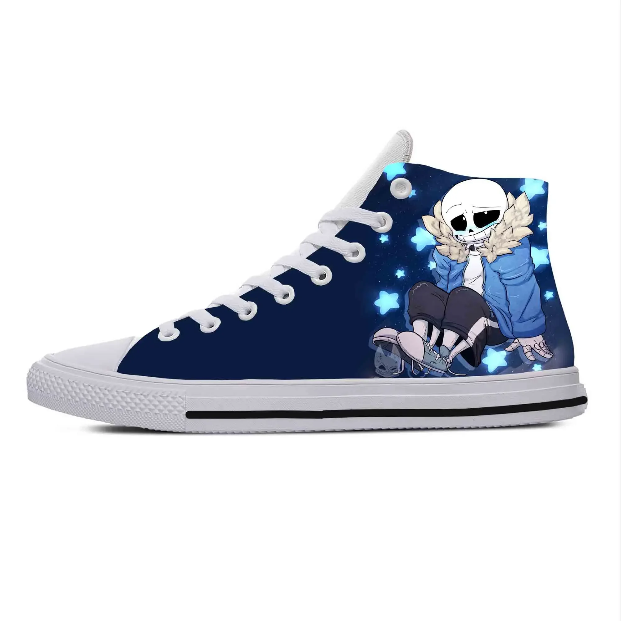 Undertale Sans Skull Skeleton Anime Cartoon Game Casual Cloth Shoes High Top Lightweight Breathable 3D Print Men Women Sneakers
Undertale Sans Skull Skeleton Anime Cartoon Game Casual Cloth Shoes High Top Lightweight Breathable 3D Print Men Women Sneakers