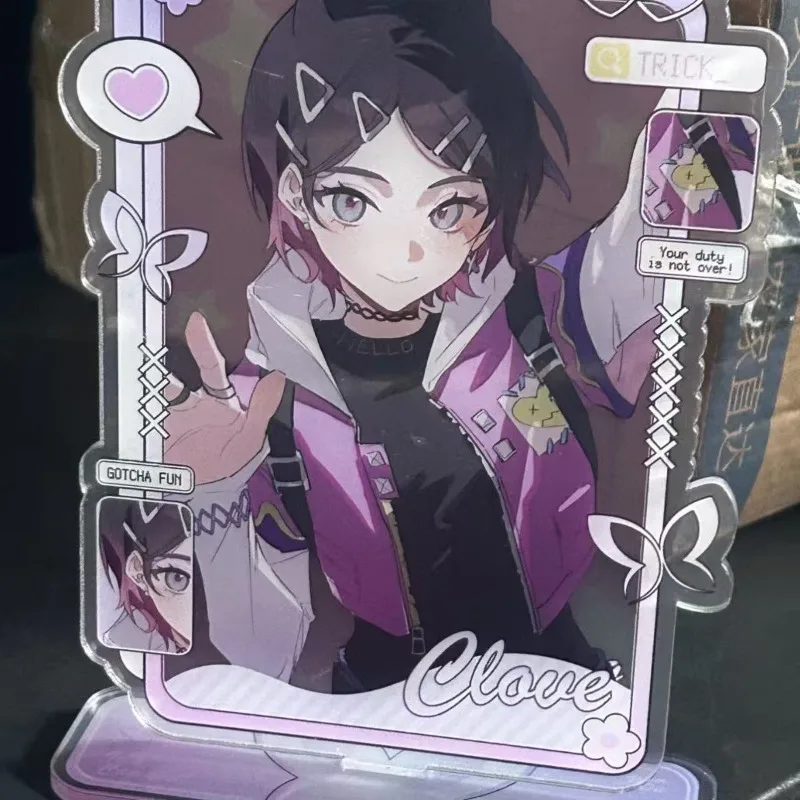 Valorant Western Game Peripherals Clove Acrylic Stand Collectible Desk Ornaments Creative Birthday Gifts for Boyfriend Boy Toy
Valorant Western Game Peripherals Clove Acrylic Stand Collectible Desk Ornaments Creative Birthday Gifts for Boyfriend Boy Toy