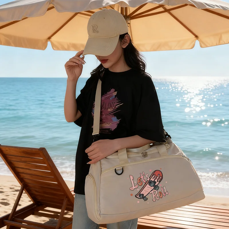 Women's Durable Waterproof Travel Bag High-Quality Overnight Duffel for Gym Fitness School Stylish Weekend Handbag
Women's Durable Waterproof Travel Bag High-Quality Overnight Duffel for Gym Fitness School Stylish Weekend Handbag