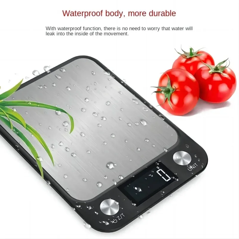 Kitchen Scale 15Kg/1g Weighing Food Coffee Balance Smart Electronic Digital Scales Stainless Steel Design for Cooking and Baking
Kitchen Scale 15Kg/1g Weighing Food Coffee Balance Smart Electronic Digital Scales Stainless Steel Design for Cooking and Baking