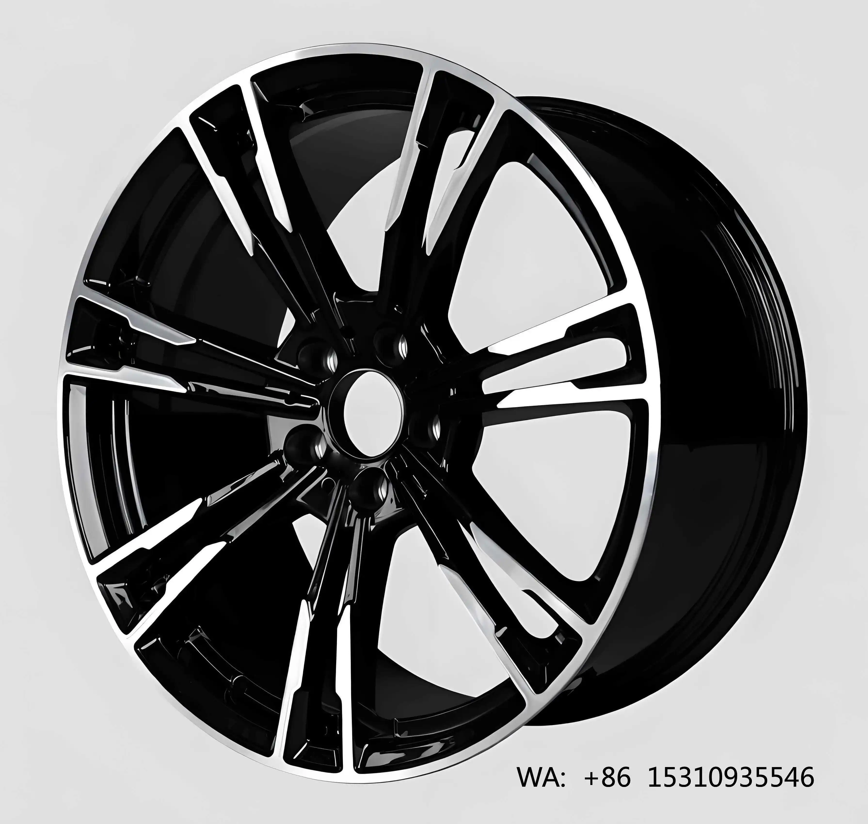 19 Inch Multi Spoke Black Sport Wheels 5x112 PCD Premium Alloy Rim For M5 Style Universal Passenger Car Tuning
19 Inch Multi Spoke Black Sport Wheels 5x112 PCD Premium Alloy Rim For M5 Style Universal Passenger Car Tuning