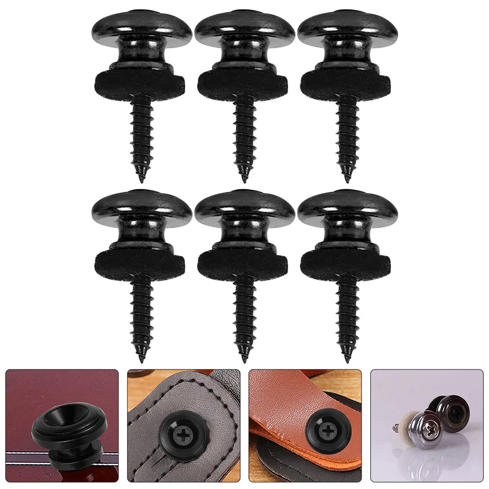 6pcs Strap Locks Studs Replacement For Electric Guitar Anti-Skid Metal Button Durable Strap Buckle Guitar Accessories
6pcs Strap Locks Studs Replacement For Electric Guitar Anti-Skid Metal Button Durable Strap Buckle Guitar Accessories