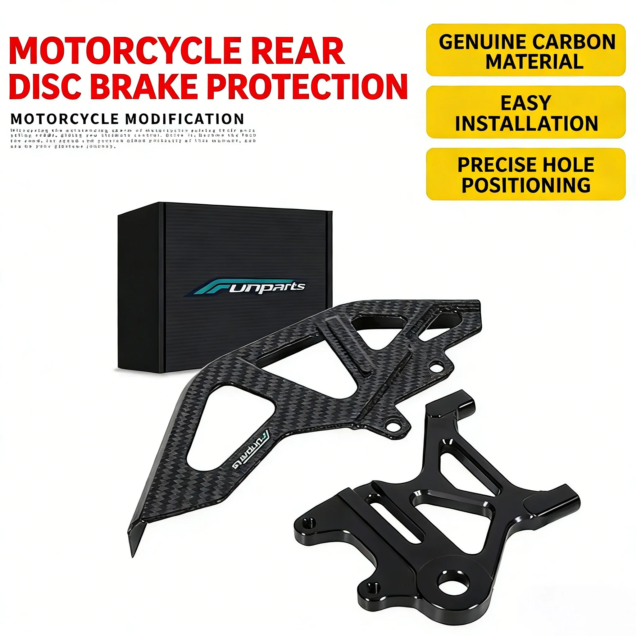 Genuine Carbon Fiber Rear Disc Brake Guard for Light Bee X/S Electric Motorcycle Accessories Modification
Genuine Carbon Fiber Rear Disc Brake Guard for Light Bee X/S Electric Motorcycle Accessories Modification