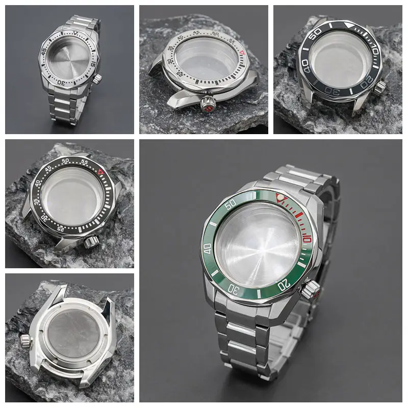 Silver Case Mod Japan SPB185 SPB187 Replace Watch Cases Fit for 7S26 NH35 NH36 Movement Transparent bottom cover Diving Case
Silver Case Mod Japan SPB185 SPB187 Replace Watch Cases Fit for 7S26 NH35 NH36 Movement Transparent bottom cover Diving Case